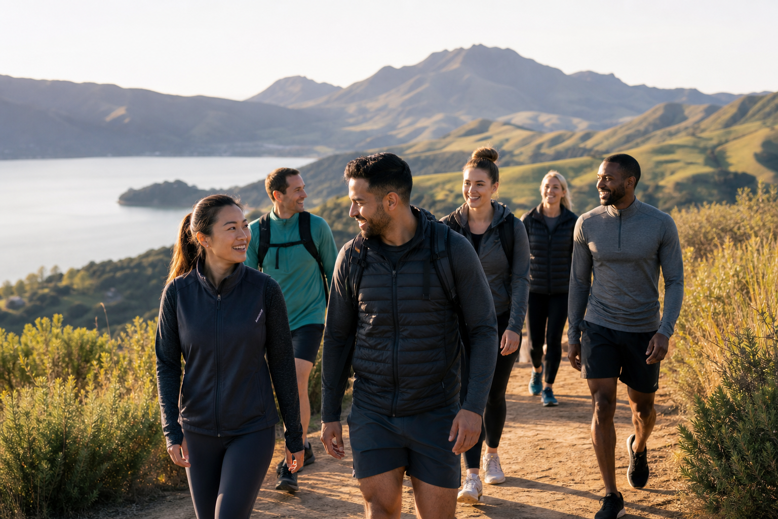Cartilageiaplane team participating in an outdoor corporate health challenge